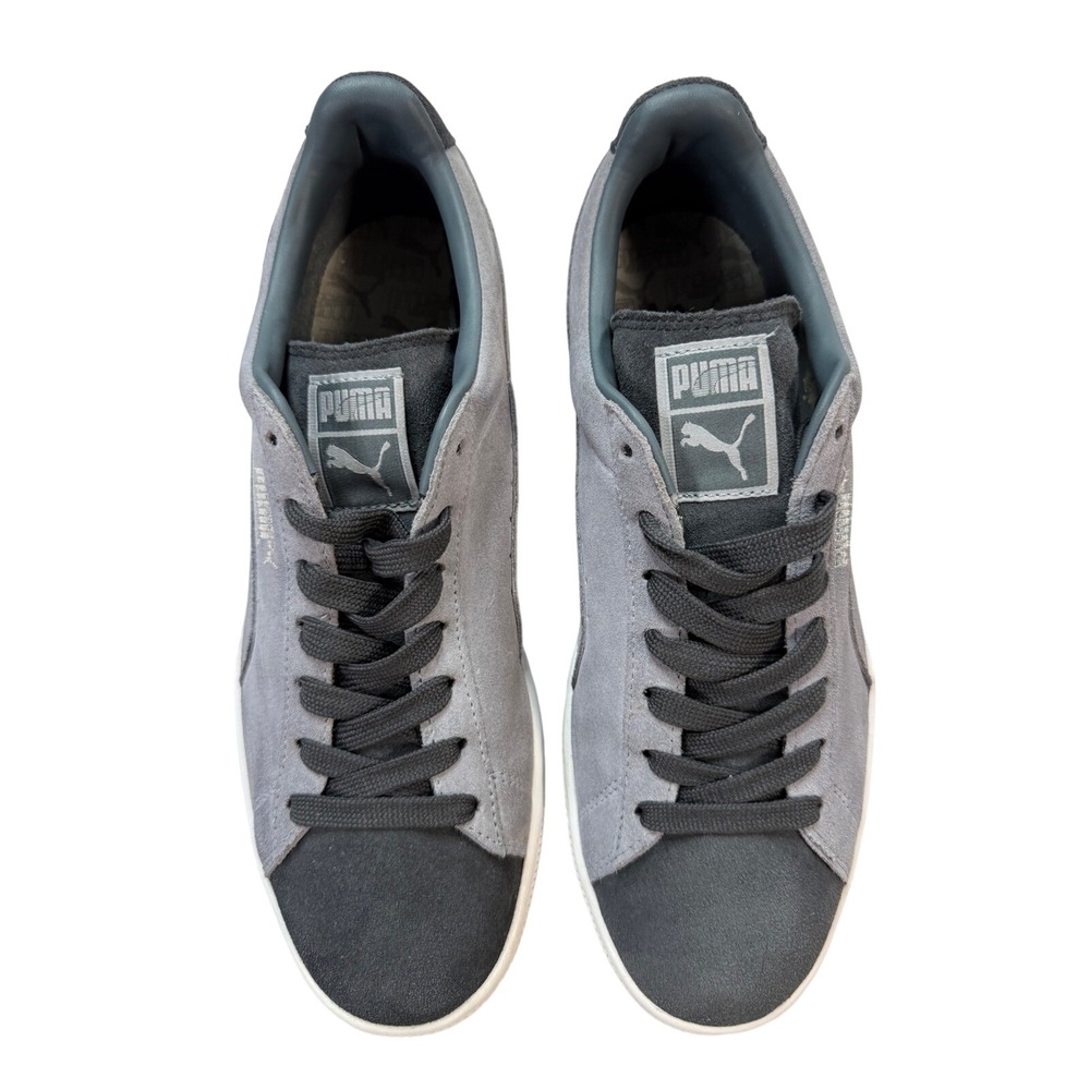 Puma Suede Classic Sneakers Mens 10.5 Grey Excellent Low Top Suede 356568 54